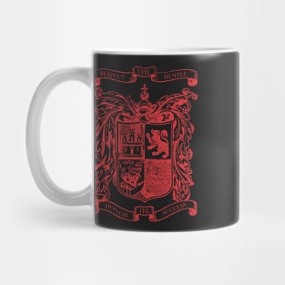 LION'S SHIELD CREST - Respect The Hustle, Honor The Success Mug